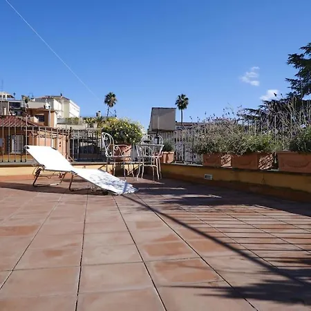 דירה Panoramic Quirinal Penthouse רומא